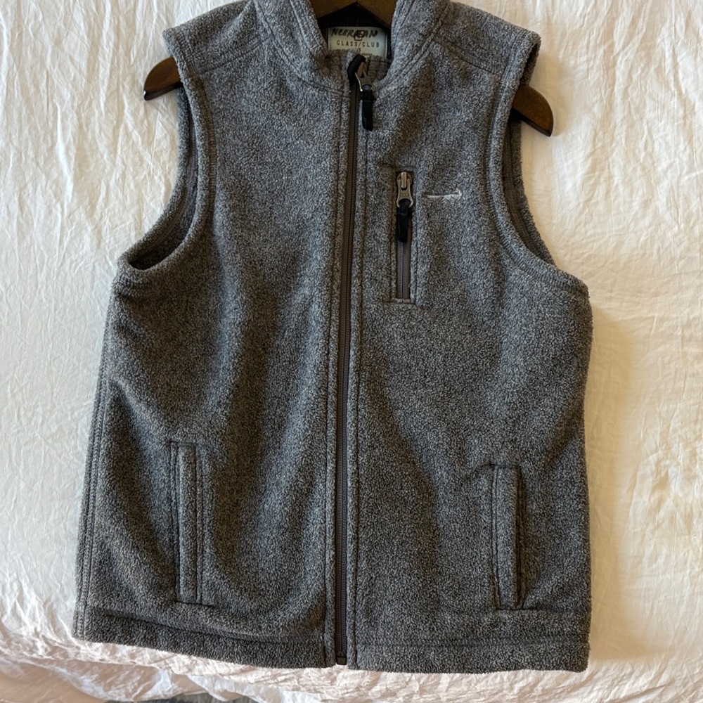 Columbia Kids Charcoal Fleece Vest